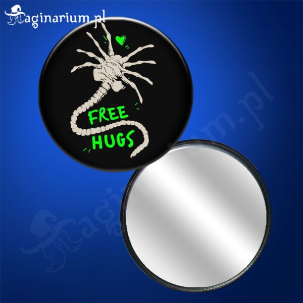 Lusterko Alien Free Hugs
